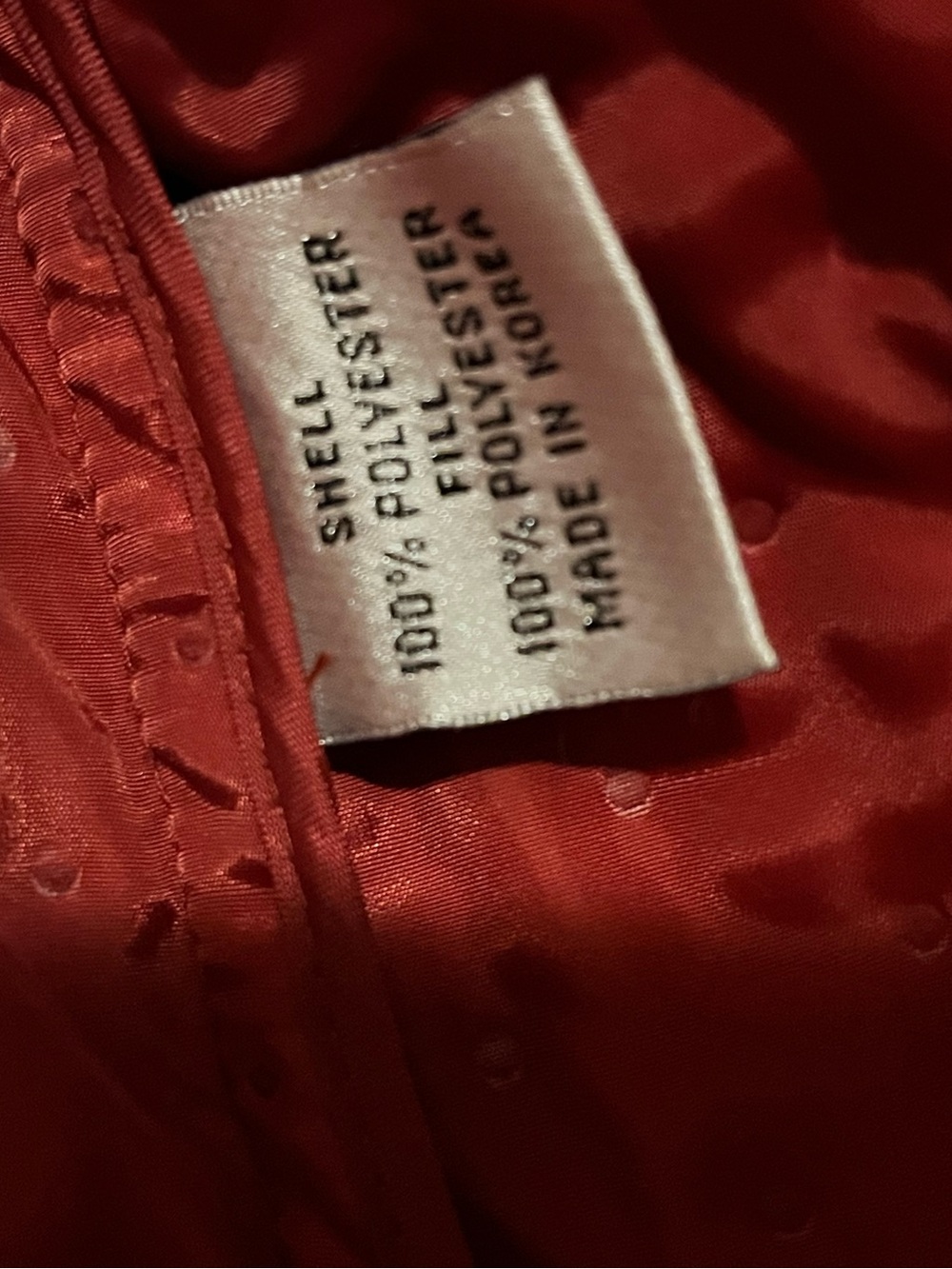 Talbots Plus Size 18 Red Long Sleeve Zip LIGHTWEIGHT Jacket - Picture 8 of 8